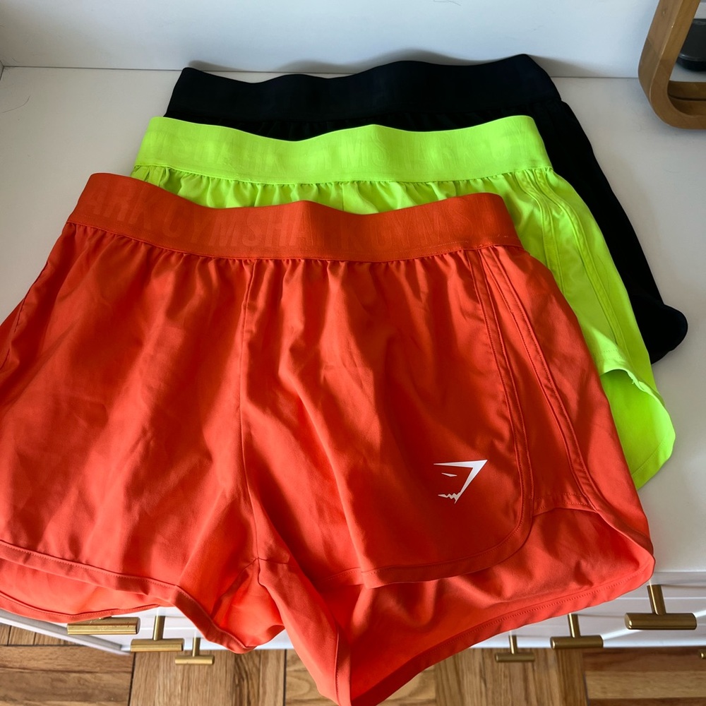 Gymshark Shorts (selling 3-pack)